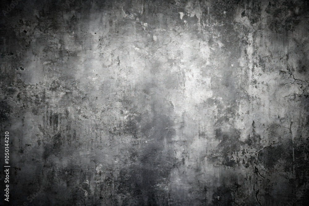 Fototapeta premium Stunning Black and White Grunge Background with Dark Frame Vignette for Creative Projects, Textures, and Wall Decor - Ideal for Photography, Graphic Design, and Artistic Themes
