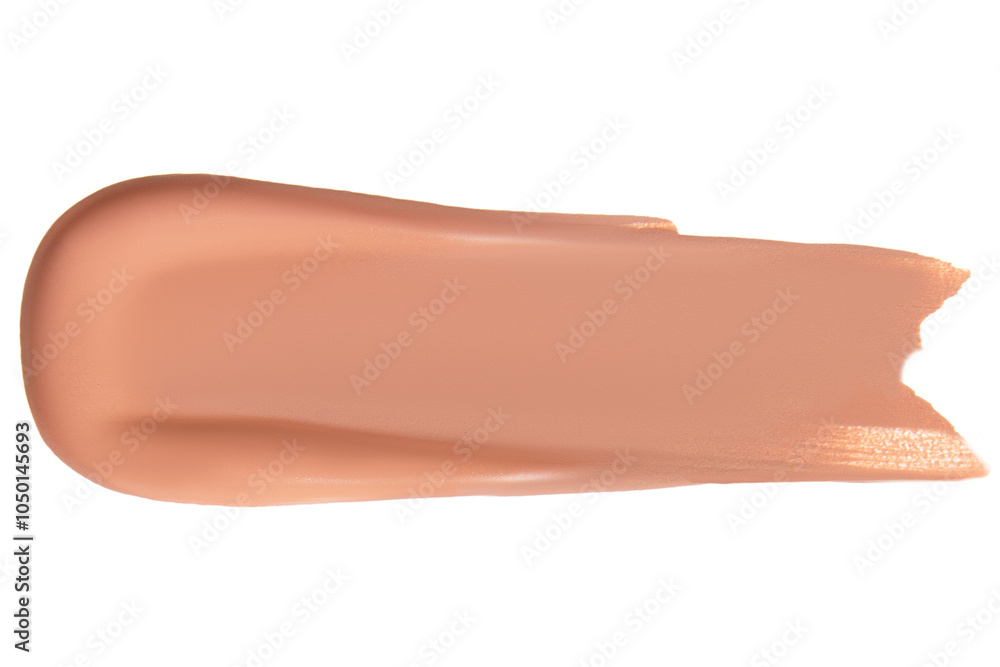 Smear of foundation cream on an empty background. Makeup product, beauty application. Smear of foundation cream on an empty background. Makeup product, beauty application.