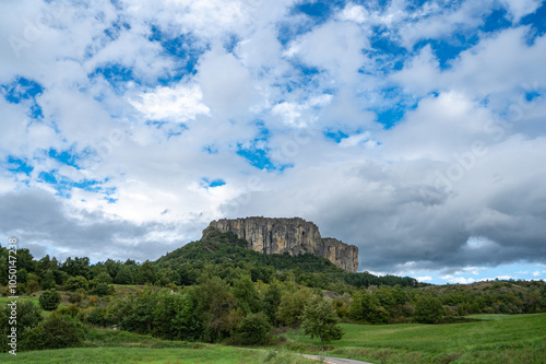 the famous Pietra di Bismantova in Italy photo