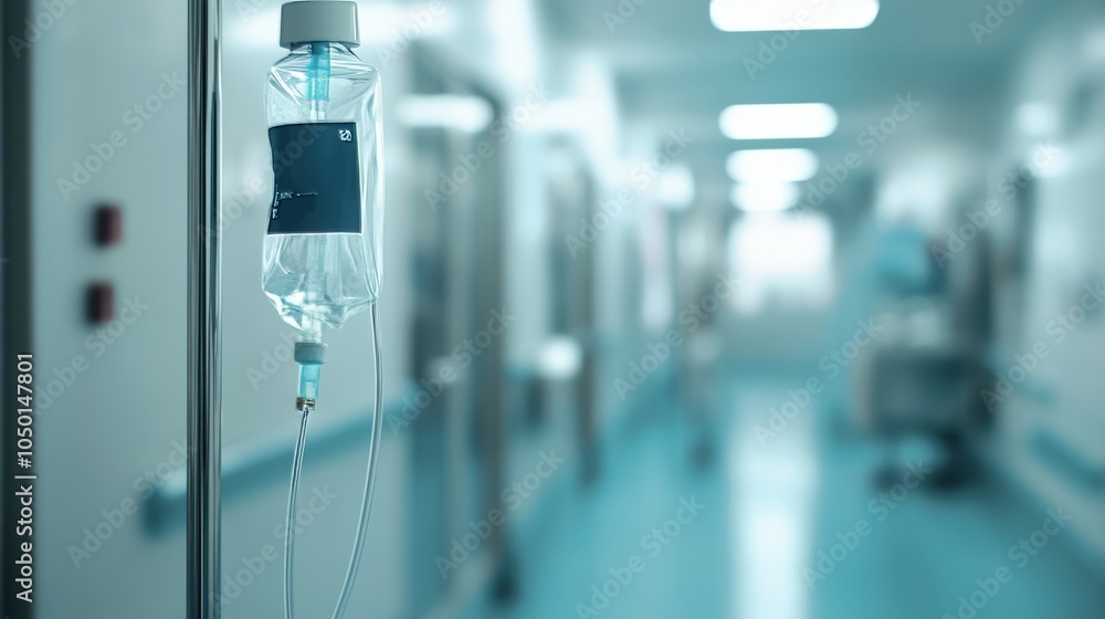 Healthcare IV Drip.Concept of healthcare, medical treatment, patient care, hospital setting. Healthcare IV Drip.Concept of healthcare, medical treatment, patient care, hospital setting.