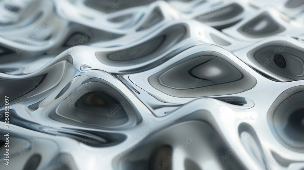 Designers using liquid metal effects to create sleek, modern patterns in art. Designers using liquid metal effects to create sleek, modern patterns in art.