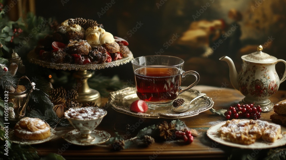 Tea paired with holiday treats Tea paired with holiday treats
