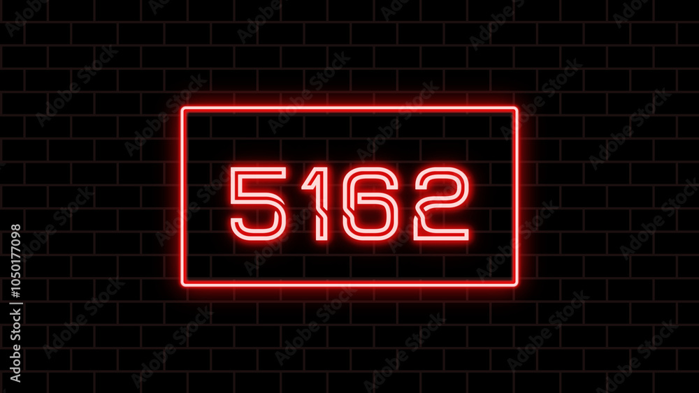 5162年のネオン文字 5162年のネオン文字
