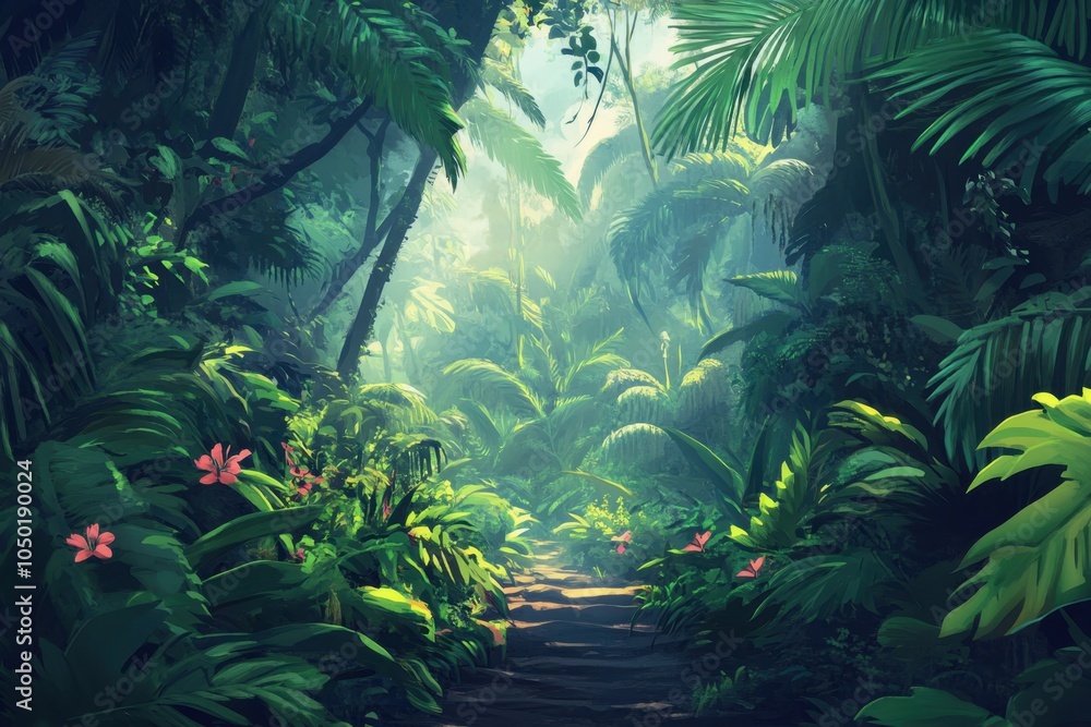 tropical rainforest 