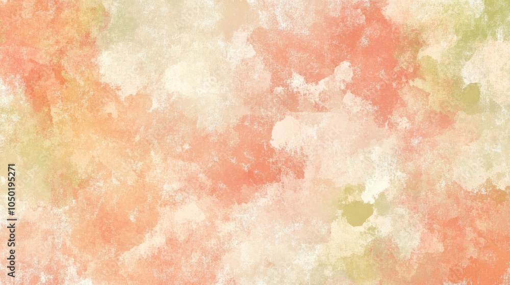 Obraz premium A light pastel peach abstract background with subtle lighting, ideal for soft, feminine designs.