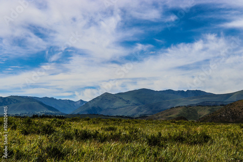 Nature. Beautiful mountains of East Kazakhstan