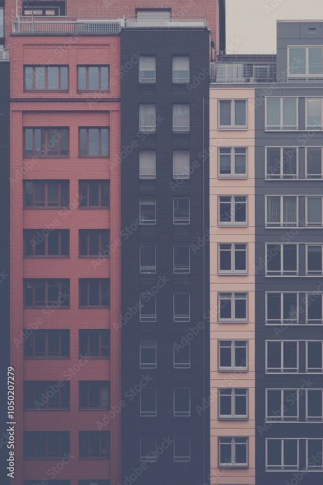 Modern Urban Architecture Featuring Distinct and EyeCatching Building Facades in Cities Modern Urban Architecture Featuring Distinct and EyeCatching Building Facades in Cities