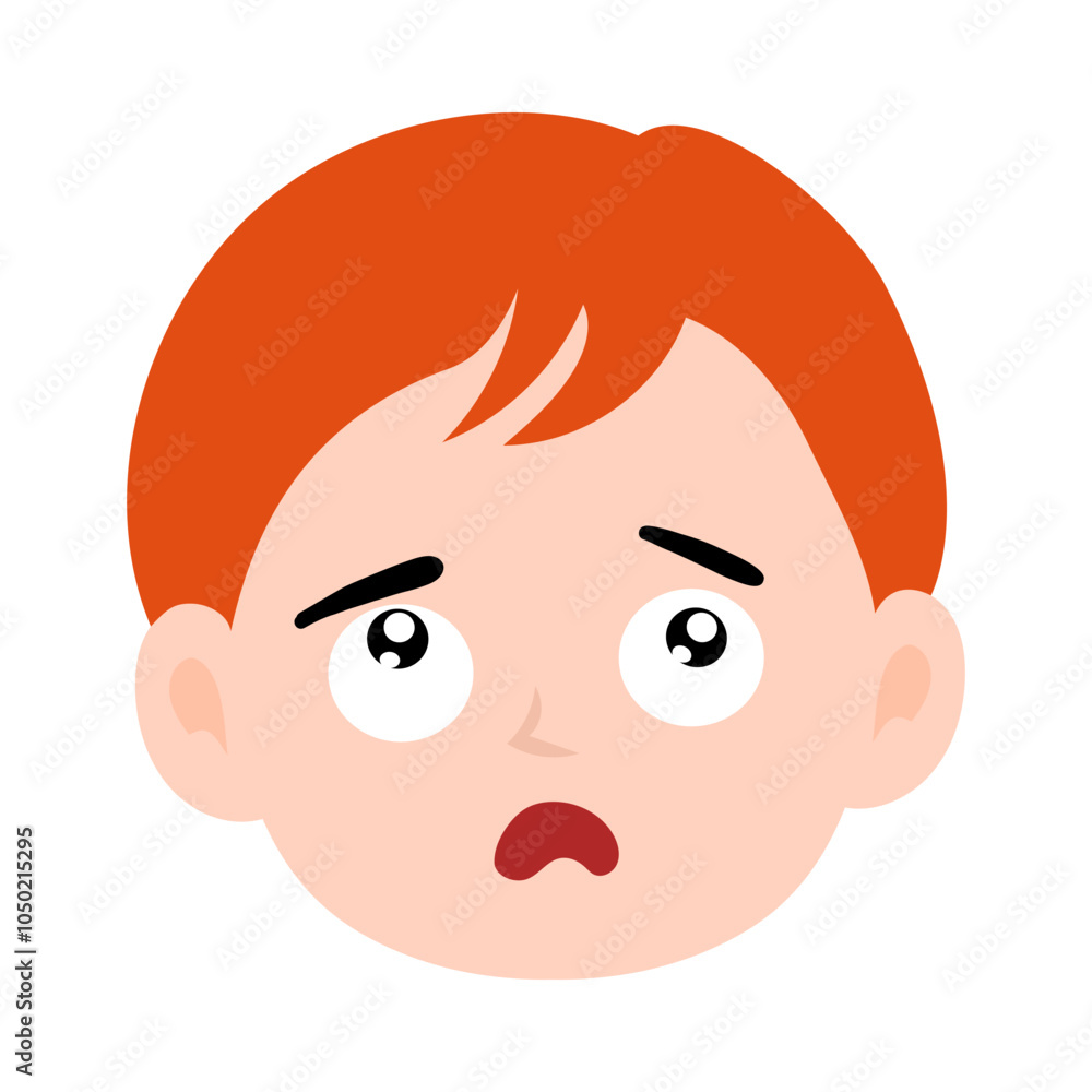 boy or girls face expression. different postures with various emotions.boy or girls face expression. d boy or girls face expression. different postures with various emotions.boy or girls face expression. d