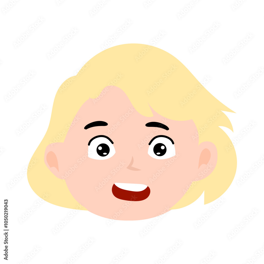boy or girls face expression. different postures with various emotions.boy or girls face expression. d boy or girls face expression. different postures with various emotions.boy or girls face expression. d