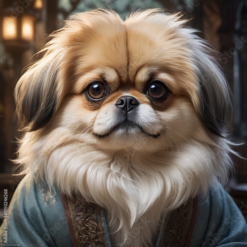 Pekinese Portrait photo