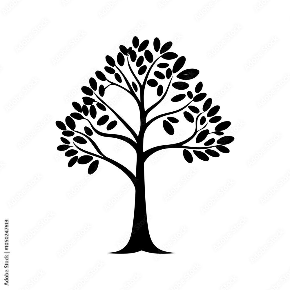 Fototapeta premium Leaf Cluster Tree