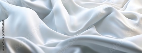 White Silk Drape.