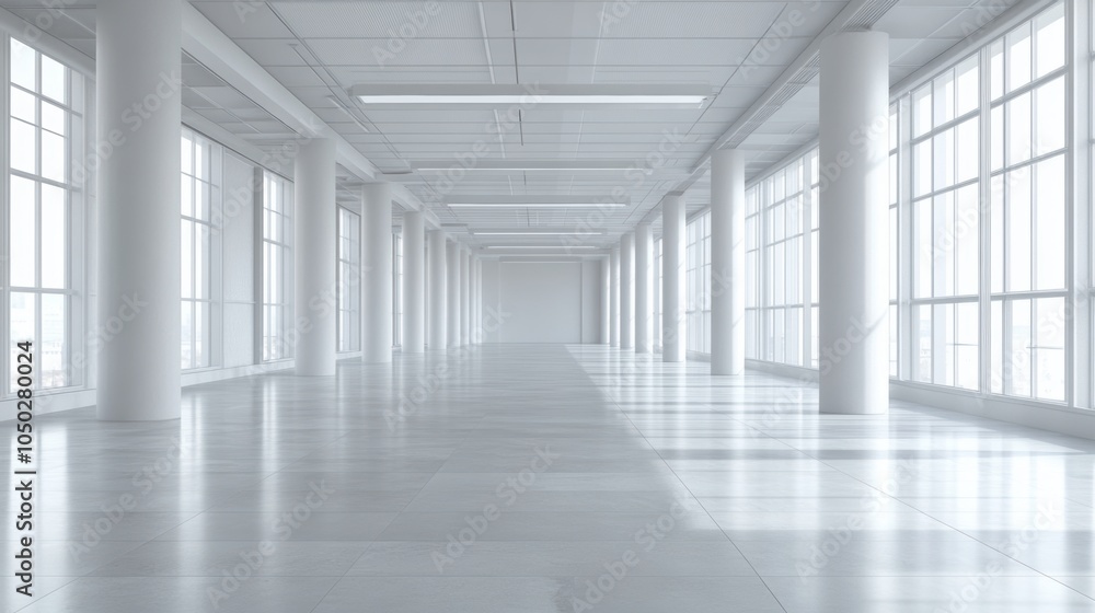 Fototapeta premium Modern Office Interior.