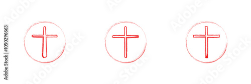 Christian cross vector. Christian cross. Collecting paintbrush religious crosses. Free Download Christian cross vector. Christian cross. Collecting paintbrush religious crosses. - GFXLoad