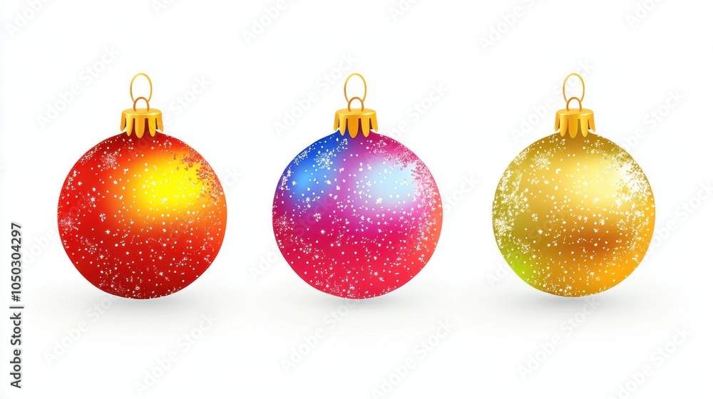 Isolated decoration ornament for holiday season. Isolated decoration ornament for holiday season.