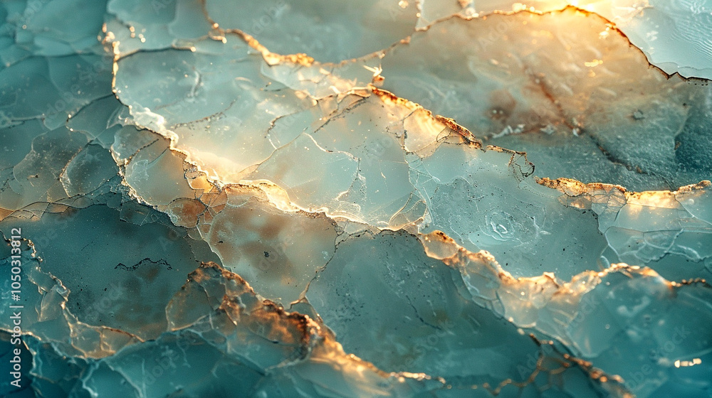 Captivating crystal formations illuminated by golden sunlight at twilight Captivating crystal formations illuminated by golden sunlight at twilight