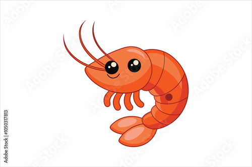 shrimp vector,  icon vector illustration,  shrimp silhouette of a shrimp isolated on a white background, eps, png, svg,  vector,