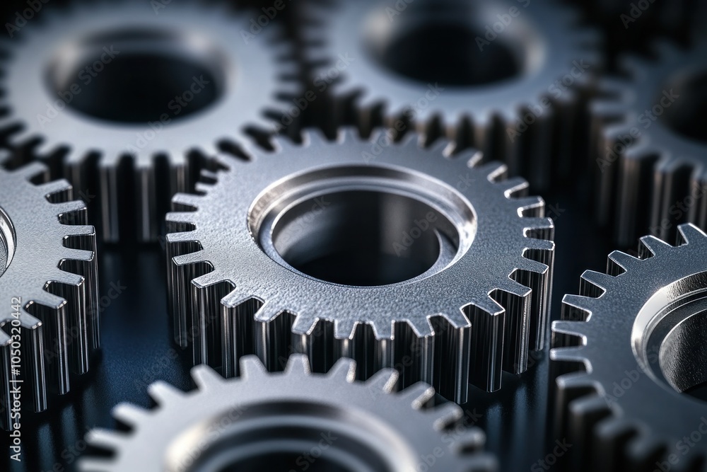 An icon for finance management with cogs and gears, depicting the efficient handling of financial operations An icon for finance management with cogs and gears, depicting the efficient handling of financial operations