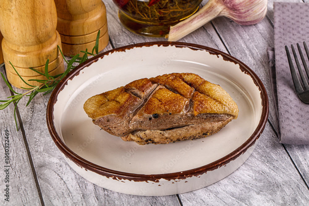 Delicous roasted duck breast fillet Delicous roasted duck breast fillet