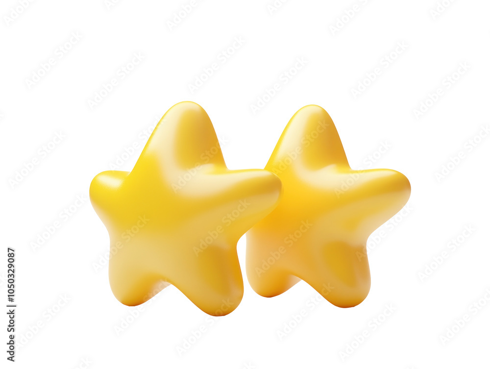 Bright Yellow Star Shapes for Creative Use Bright Yellow Star Shapes for Creative Use