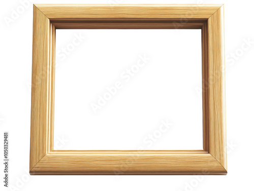 Wooden Frame for Empty Display or Wall Art