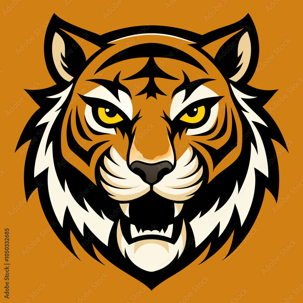 Obraz premium lion head vector