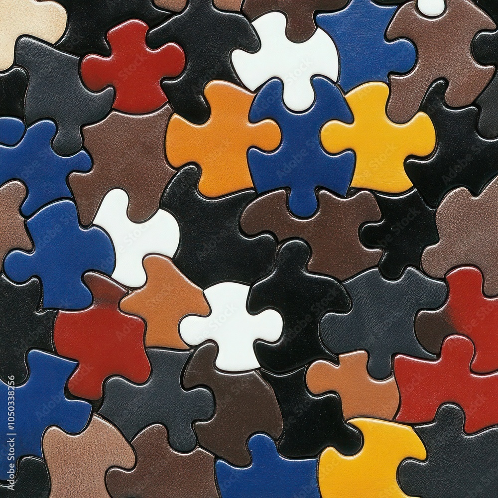 Jigsaw Puzzle Pieces - Up Close and Personal Jigsaw Puzzle Pieces - Up Close and Personal