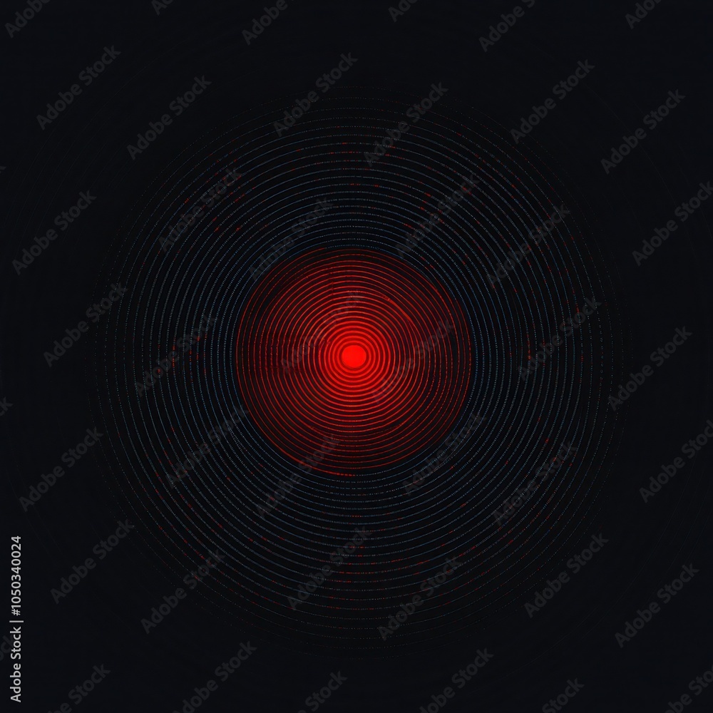 Vibrant Pulsating Circles - Abstract Background Design Vibrant Pulsating Circles - Abstract Background Design