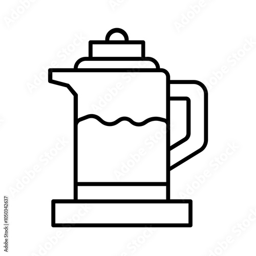 French Press Icon