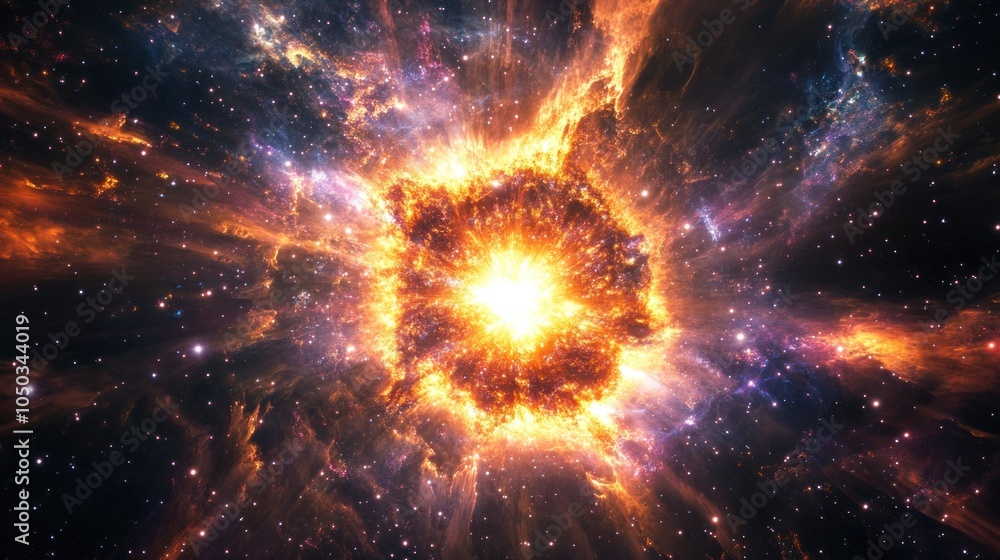 Cosmic Explosion: A Spectacular Display of Stellar Energy Cosmic Explosion: A Spectacular Display of Stellar Energy