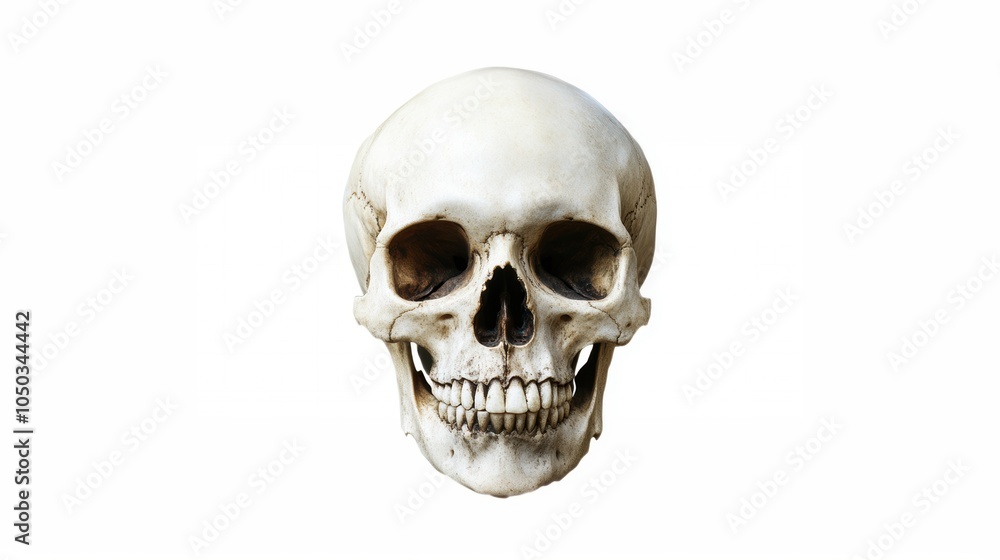 Closeup view of skull. The decoration element for Halloween. Closeup view of skull. The decoration element for Halloween.