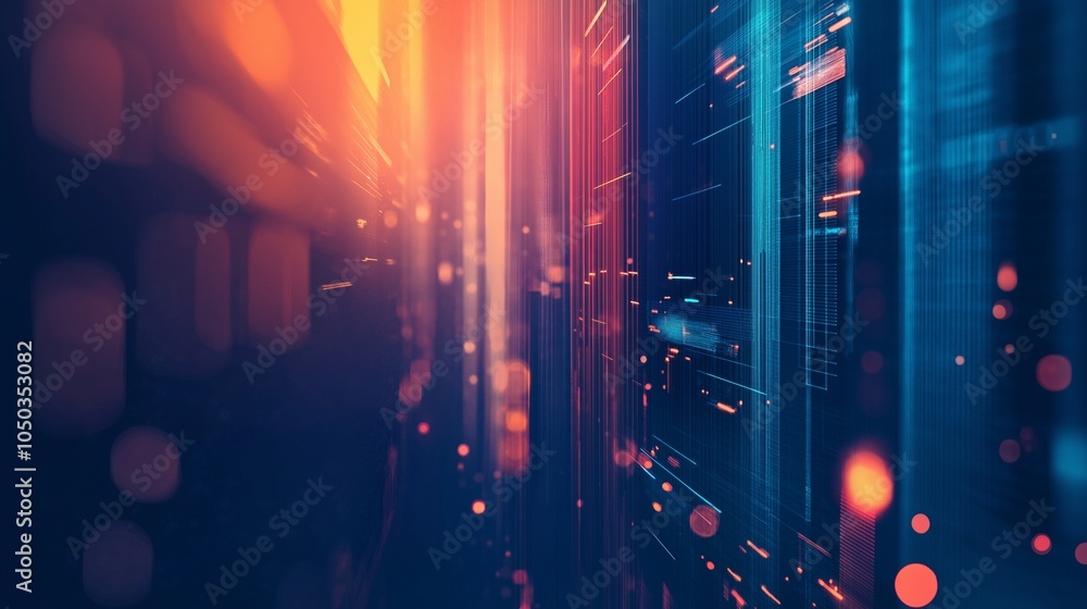 Fototapeta premium abstract business technology background