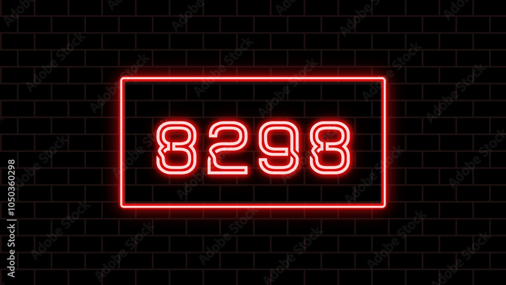 8298年のネオン文字 8298年のネオン文字