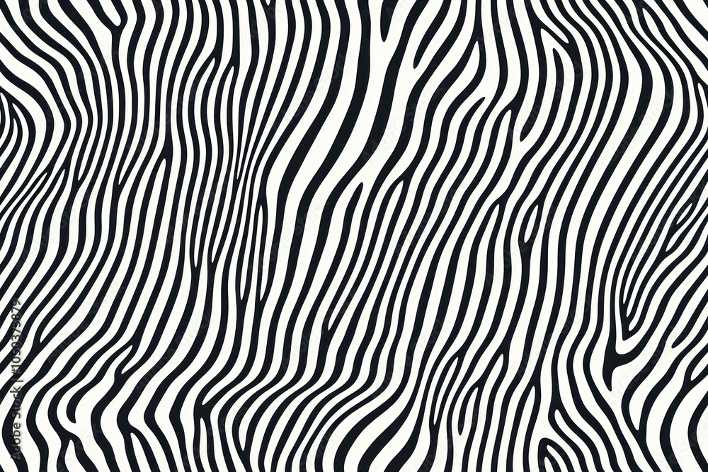 Art texture with thin monochrome wavy stripes. Creative background with distorted lines. Art texture with thin monochrome wavy stripes. Creative background with distorted lines.