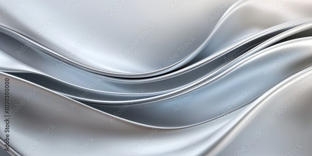 Textured silver foil with wrinkles and creases for luxury packaging or modern design backgrounds. Textured silver foil with wrinkles and creases for luxury packaging or modern design backgrounds.