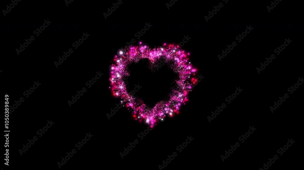 Set of 3 abstract exploding, bursting heart shape 3D animations in gold, silver and red colored particles, concepts, ideas, 4k, transparent background with alpha channel Set of 3 abstract exploding, bursting heart shape 3D animations in gold, silver and red colored particles, concepts, ideas, 4k, transparent background with alpha channel