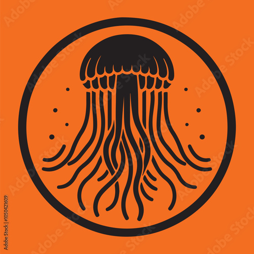 jelly fish vector illustration 