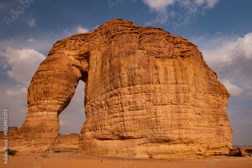 The Elephant Rock in Al Ula is a famous rock formation