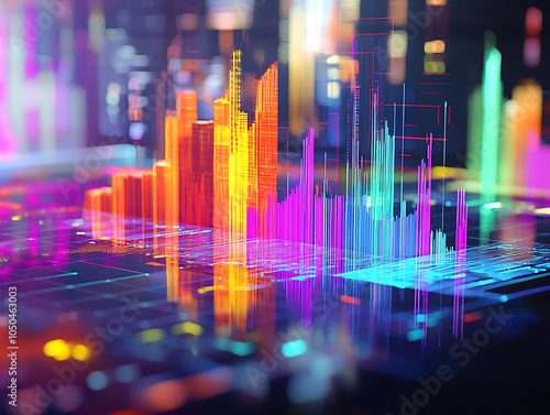 Vibrant data visualization