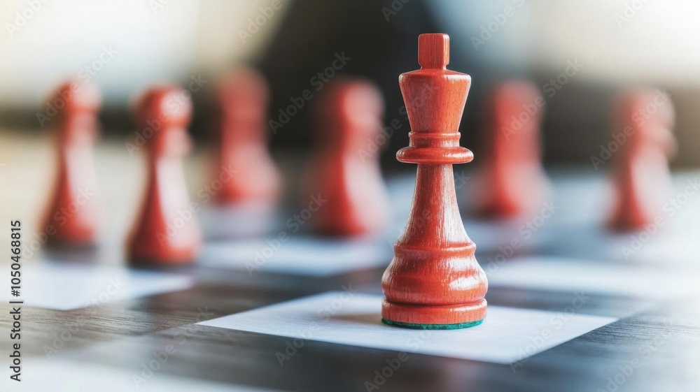 Strategic business plan with a roadmap and goals, concept of future company growth Strategic business plan with a roadmap and goals, concept of future company growth