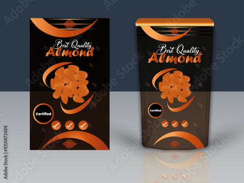 Pouch design with mockup