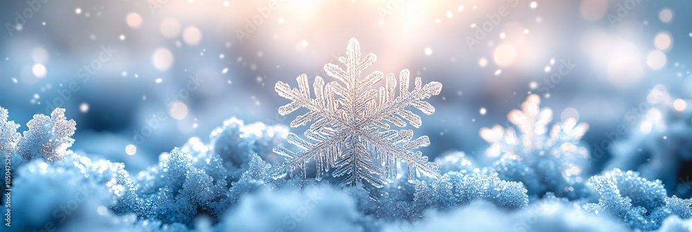 A mesmerizing winter-themed image featuring frost patterns and icy textures, ideal for holiday greetings, winter event promotions, or serene seasonal decor. A mesmerizing winter-themed image featuring frost patterns and icy textures, ideal for holiday greetings, winter event promotions, or serene seasonal decor.