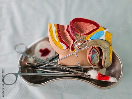 фотографія Scalpel and penis enlargement by ligament incision