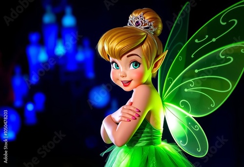 Tinker Bell Light up the night as Peter Pan's trusty sidekick wi