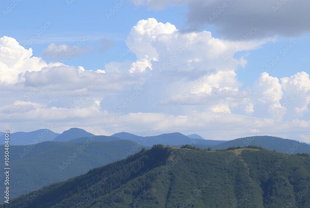 Fototapeta premium _ Variant Nordic Wood Sauna with Infinity Pool and Rain Shower