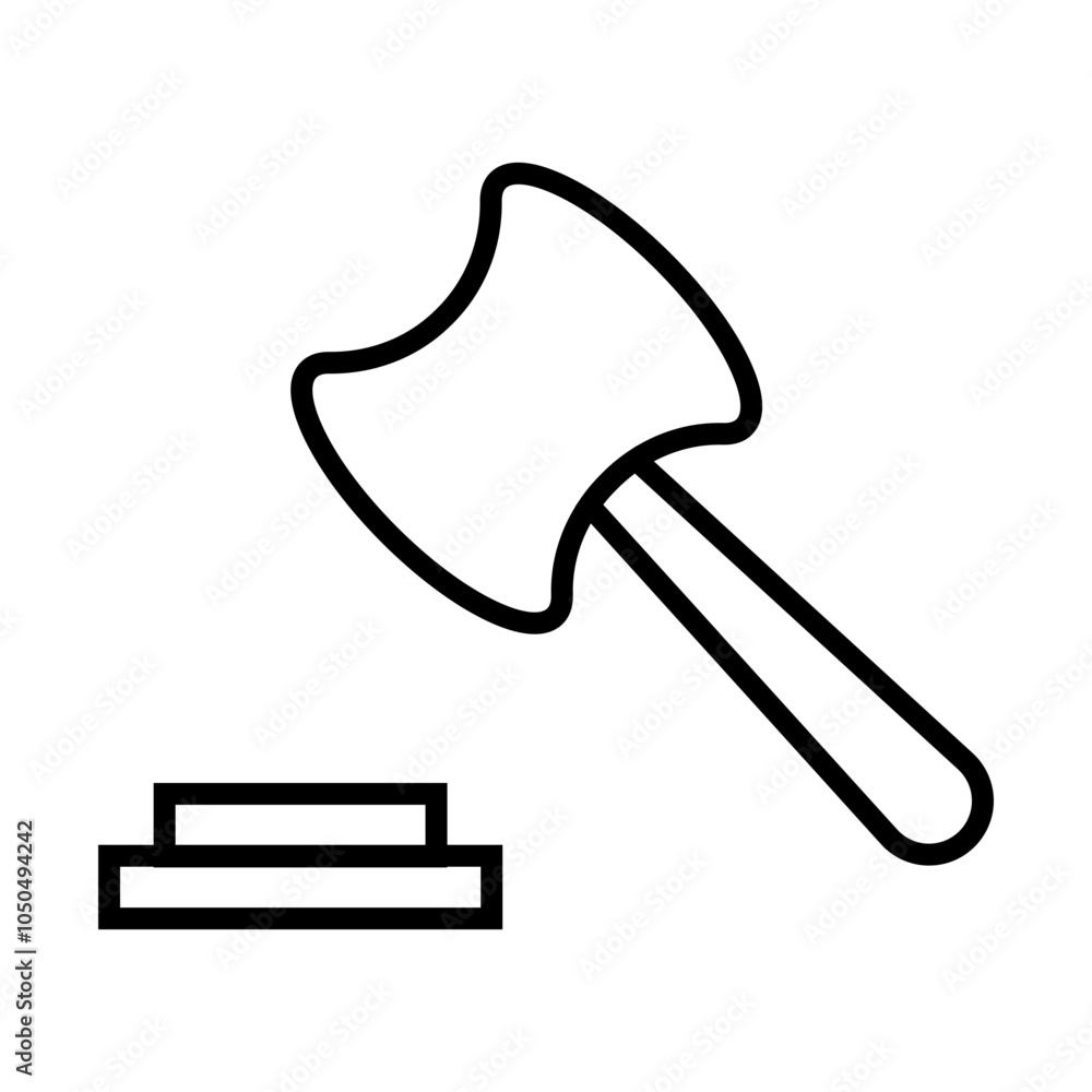 Judge’s Hammer icon Design Judge’s Hammer icon Design