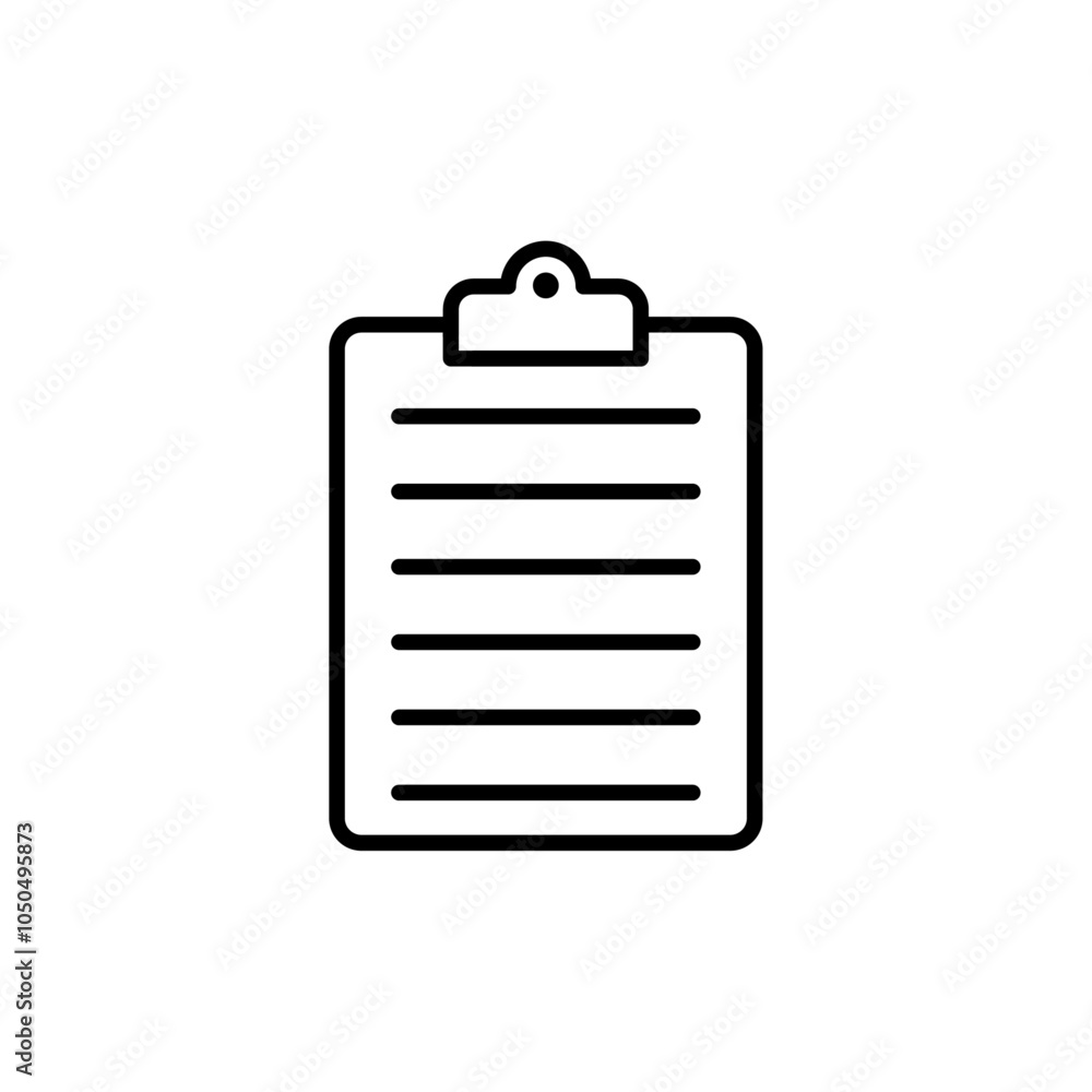 Clipboard icon Flat fill set collection Clipboard icon Flat fill set collection