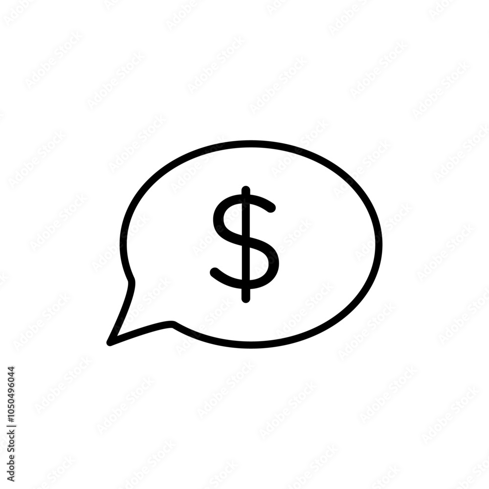 Comment dollar icon Flat fill set collection Comment dollar icon Flat fill set collection