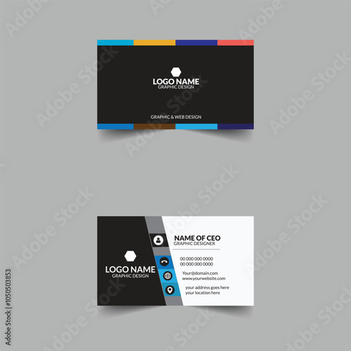 Creative Corporate Business Card Design