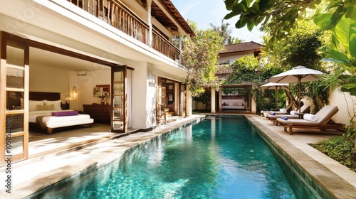 Wallpaper Mural Serene Luxury Villa with Private Pool and Garden Torontodigital.ca